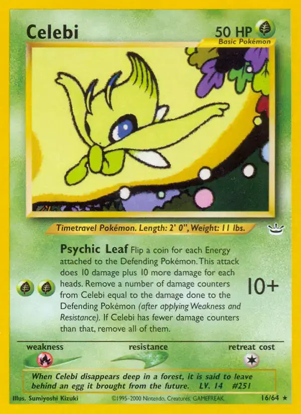 Celebi - 16/64 - Neo Revelation