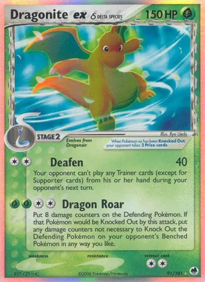 Dragonite ex - 91/101 - Ex Dragon Frontiers
