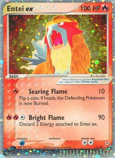 Entei ex - 91/95 - Ex Team Magma vs Team Aqua