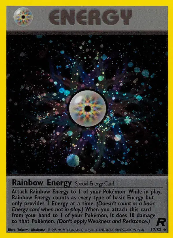 Rainbow Energy - 17/82 - Team Rocket