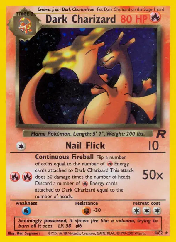 Dark Charizard - 4/82 - Team Rocket