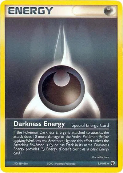 Darkness Energy - 93/109 - Special - No E - Deck Exclusives