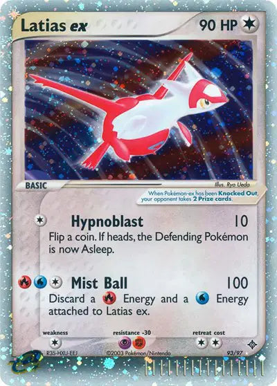 Latias ex - 93/97 - Ex Dragon