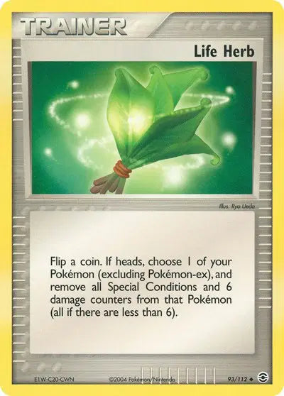 Life Herb - 93/112 - Ex FireRed & LeafGreen