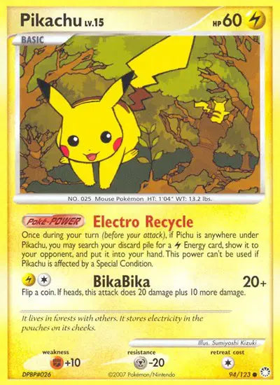 Pikachu - 94/123 - Mysterious Treasures