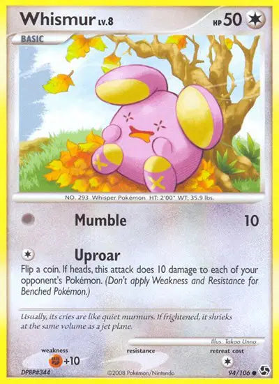 Whismur - 94/106 - Great Encounters