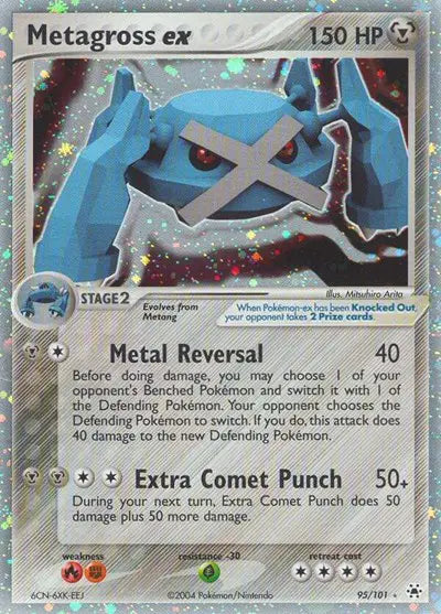 Metagross ex - 95/101 - EX Hidden Legends
