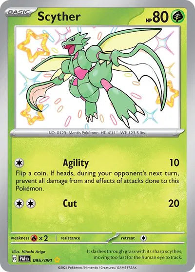 Scyther - 095/091 - Paldean Fates