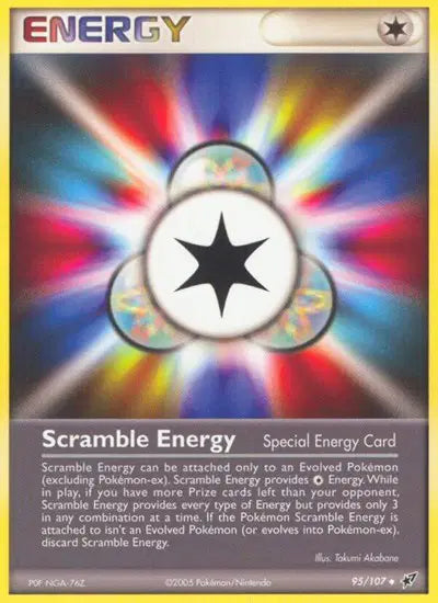 Scramble Energy - 95/107 - EX Deoxys