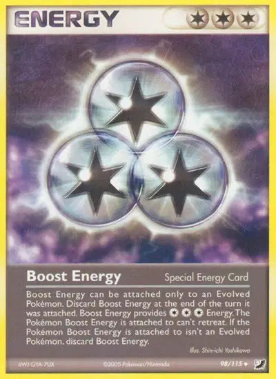 Boost Energy - 98/115 - Unseen Forces