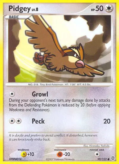 Pidgey - 99/132 - Secret Wonders