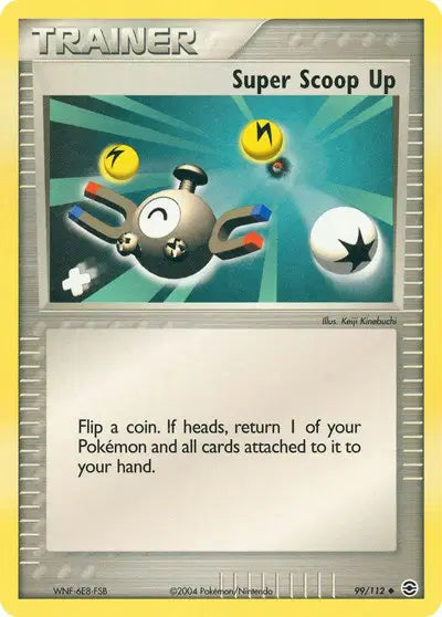 Super Scoop Up - 99/112 - Ex FireRed & LeafGreen