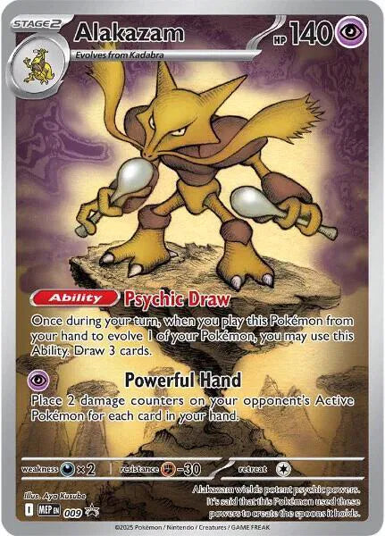 Alakazam - 009 - Mega Evolution Promo