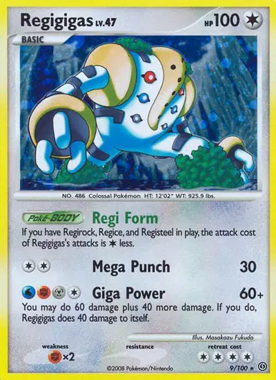 Regigigas - 9/100 - StormFront