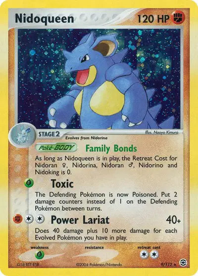 Nidoqueen - 9/112 - Ex FireRed & LeafGreen