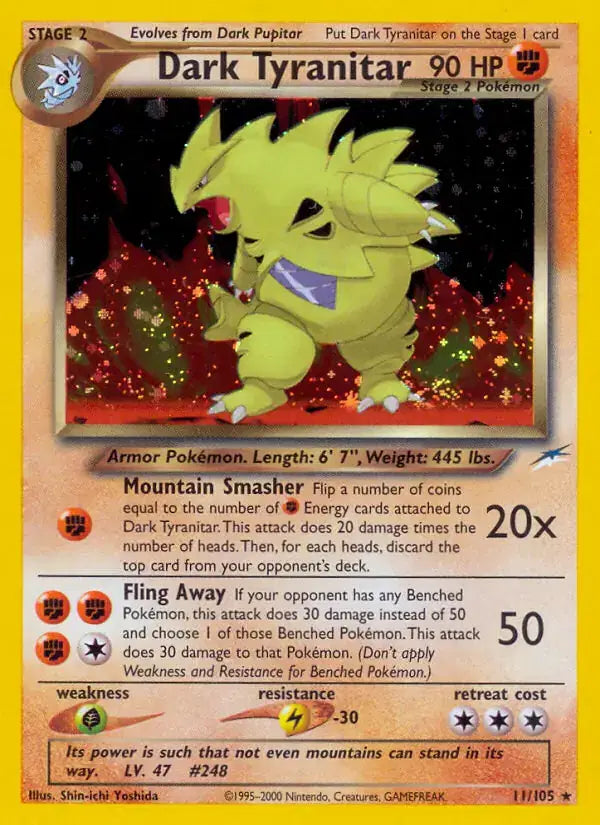 Dark Tyranitar - 11/105 - Neo Destiny