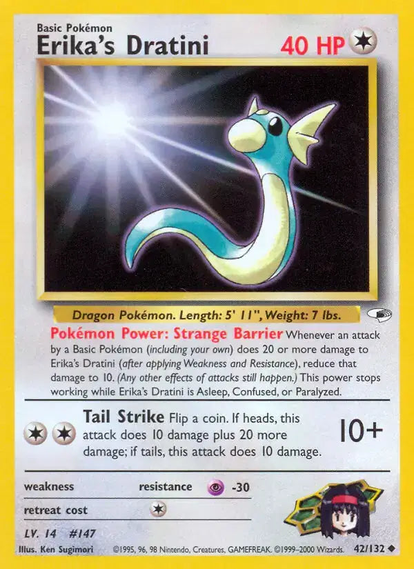 Erika's Dratini - 42/132 - Gym Heroes