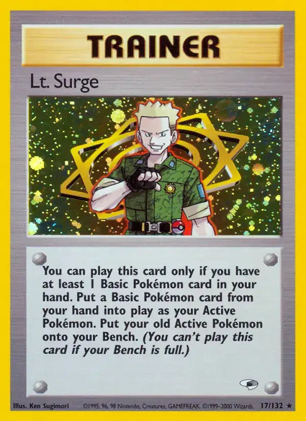 Lt. Surge - 17/132 - Gym Heroes