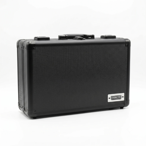 Graded Card Case Aluminum XL - 120 Slabs - Black color