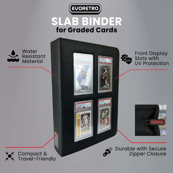 Prenium PSA Slab Binder - 36 slabs - Black