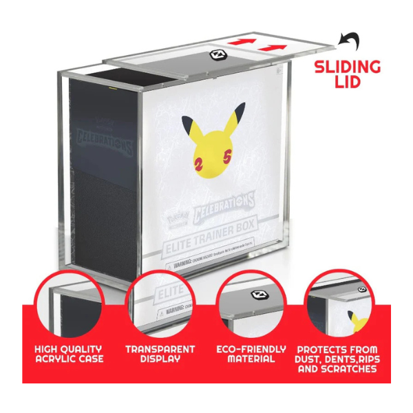 Acrylic Display Case for ETB Pokémon