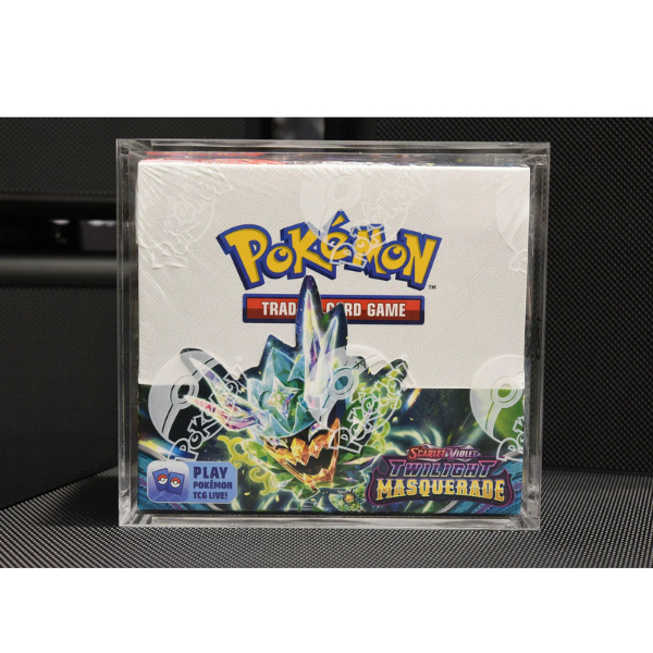 Acrylic Display Case for Booster Box Pokémon