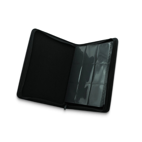 Zipper Binder 9 Pocket - 360 cards - Black