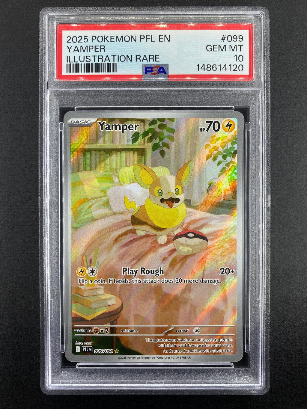 Yamper - 099/094 - Phantasmal Flames - PSA 10