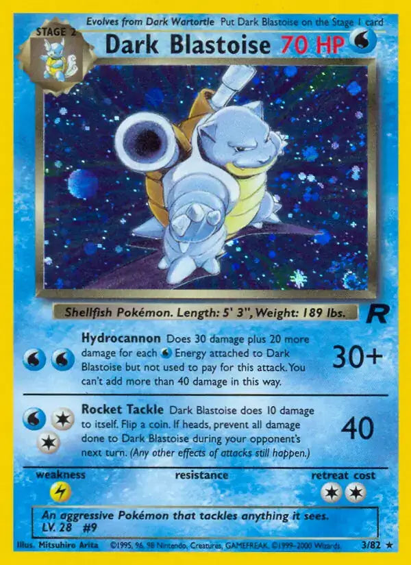 Dark Blastoise - 3/82 - Team Rocket