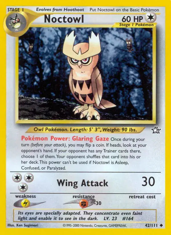 Noctowl - 42/111 - Neo Genesis