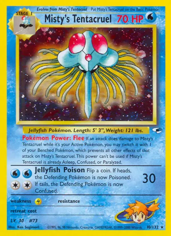 Misty's Tentacruel - 10/132 - Gym Heroes