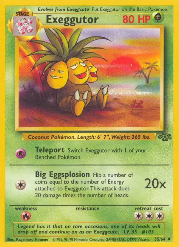 Exeggutor - 35/64 - Jungle
