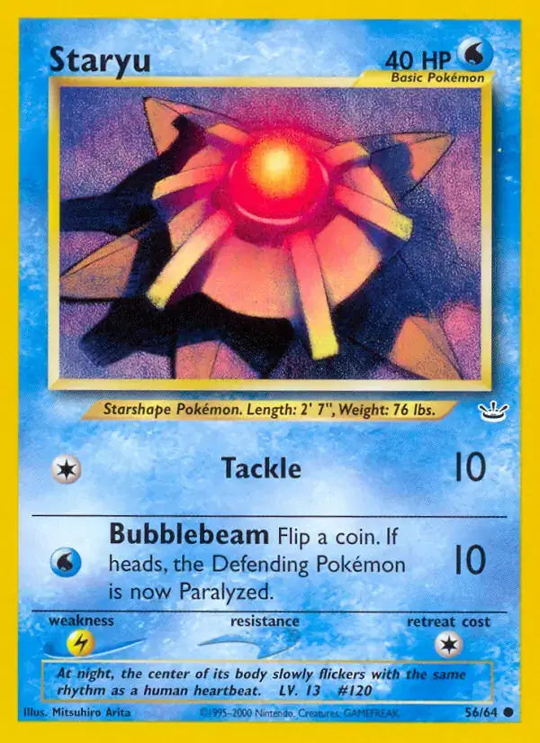 Staryu - 56/64 - Neo Revelation