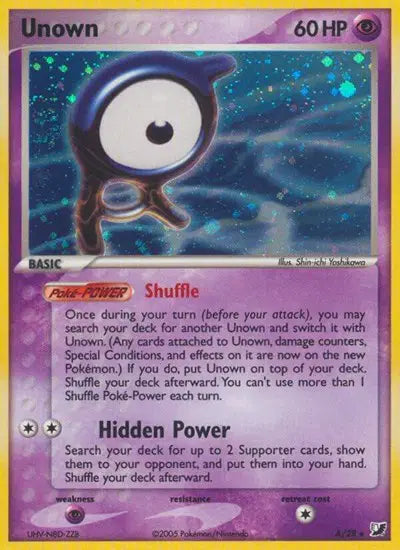 Unown A - A/28 - Unseen Forces