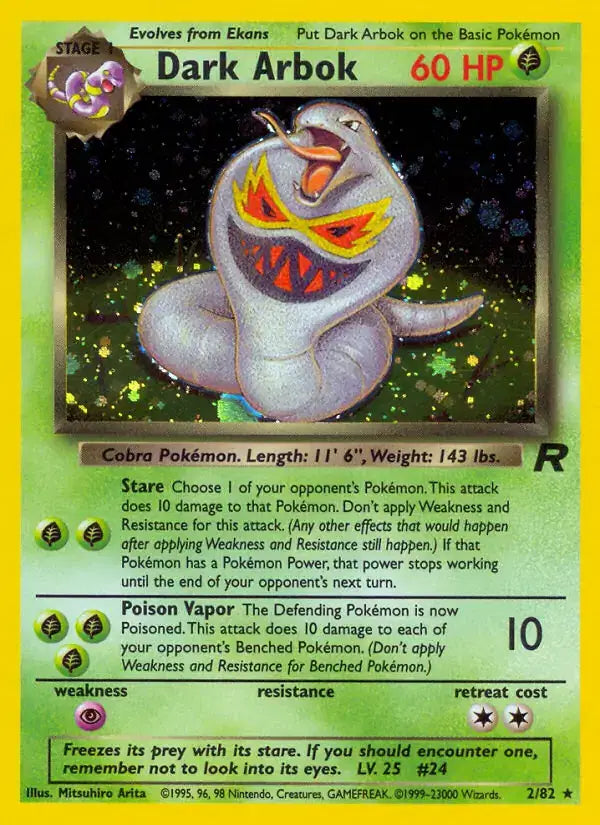 Dark Arbok - 2/82 - Team Rocket