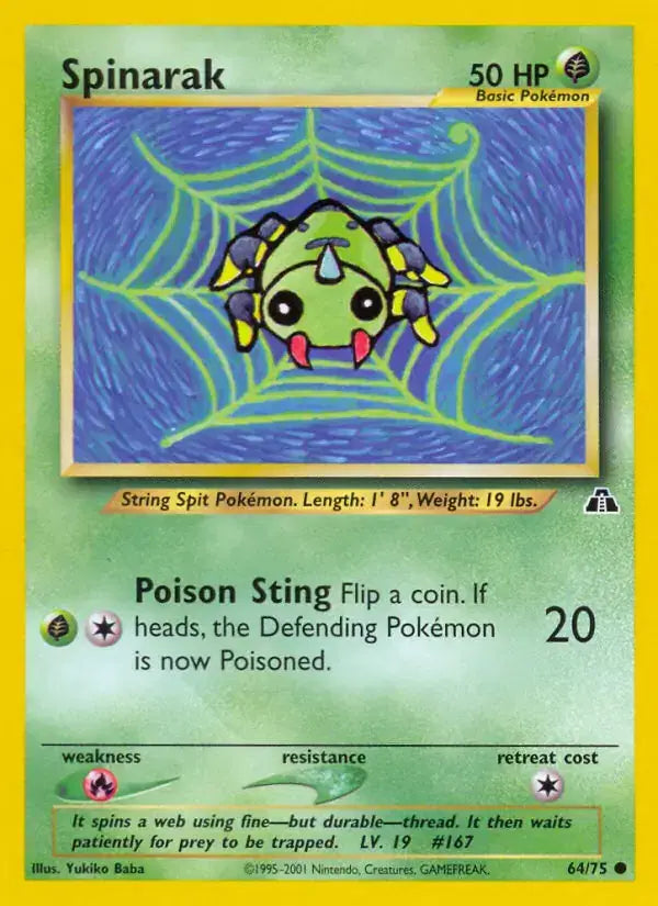 Spinarak - 64/75 - Neo Discovery