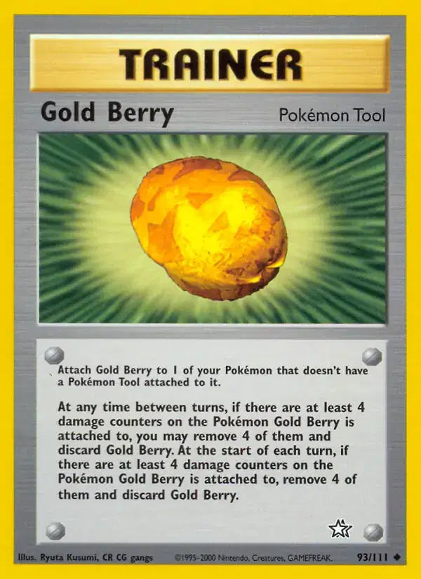 Gold Berry - 93/111 - Neo Genesis