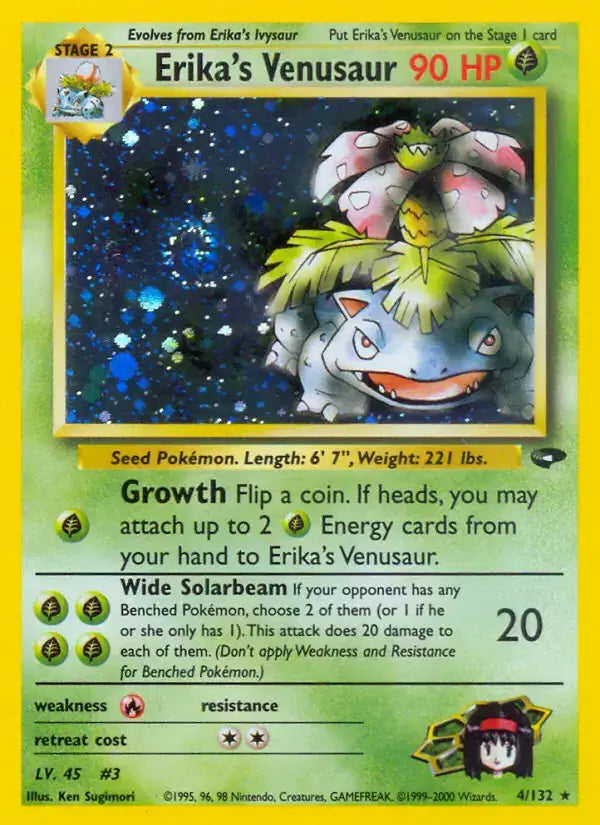 Erika's Venusaur - 4/132 - Gym Challenge