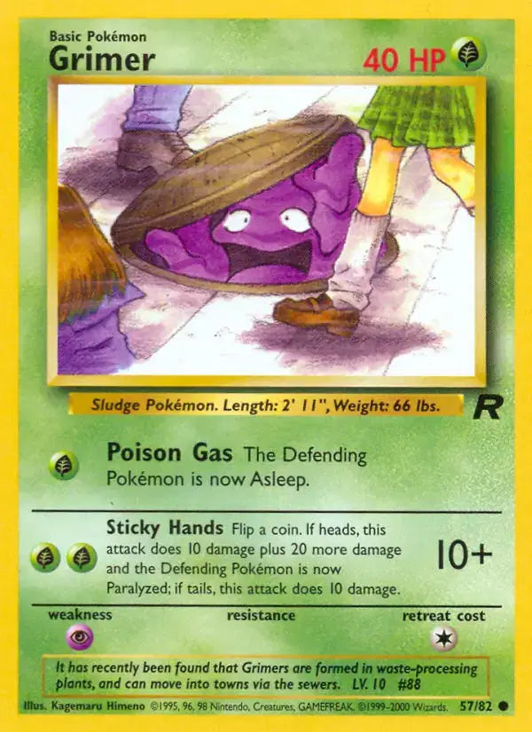 Grimer - 57/82 - Team Rocket