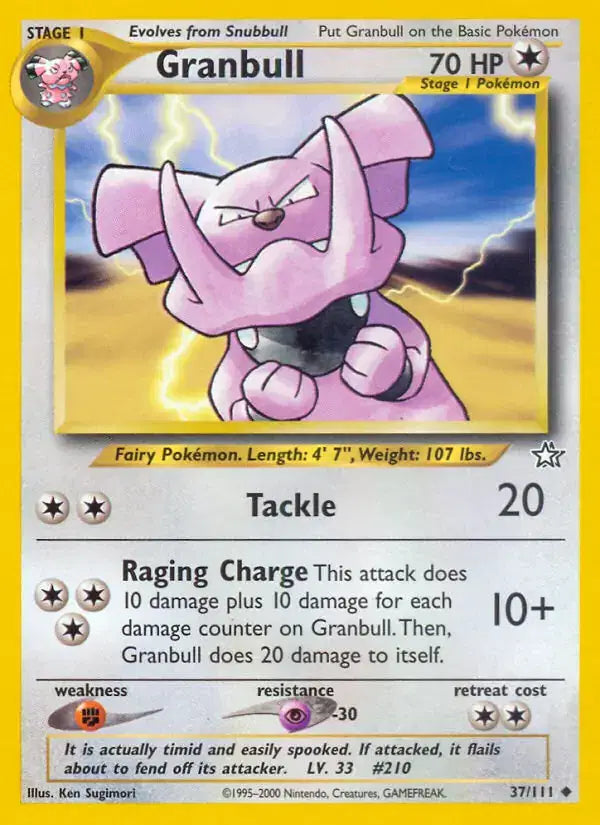 Granbull - 37/111 - Neo Genesis