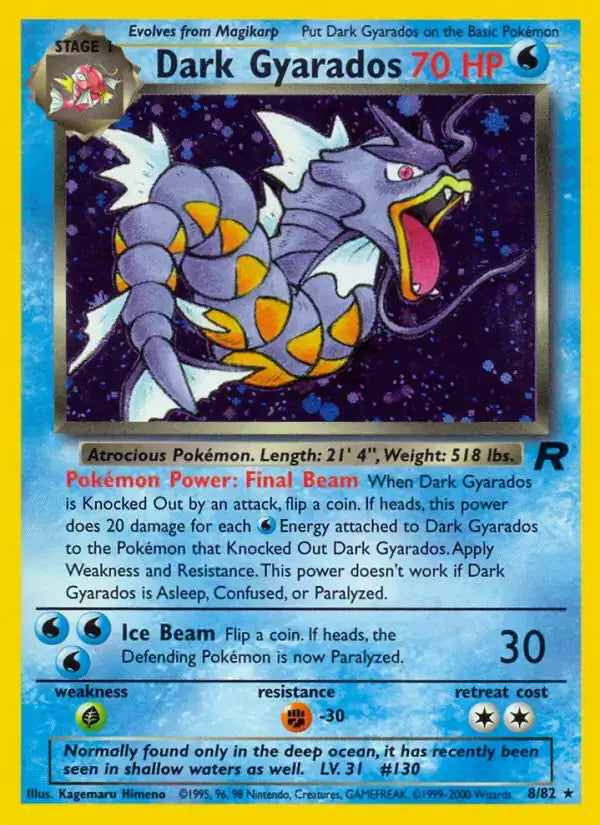 Dark Gyarados - 8/82 - Team Rocket