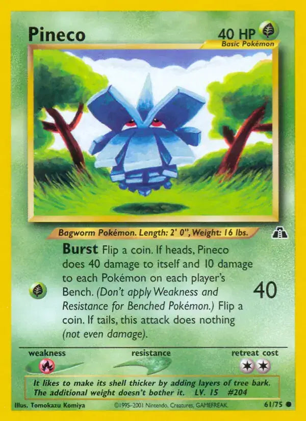 Pineco - 61/75 - Neo Discovery