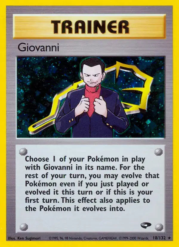Giovanni - 18/132 - Gym Challenge