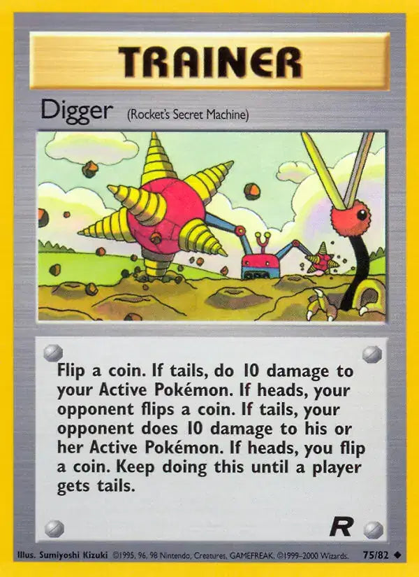 Digger - 75/82 - Team Rocket