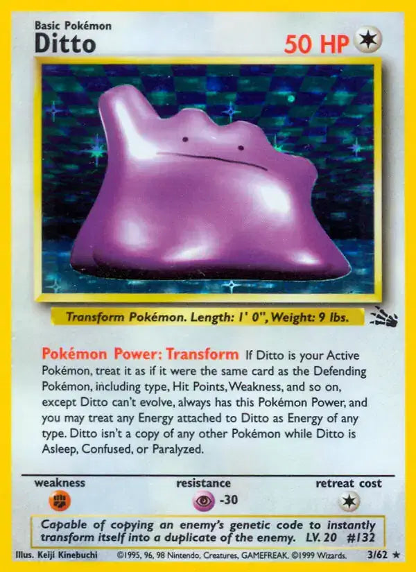 Ditto - 3/62 - Fossil