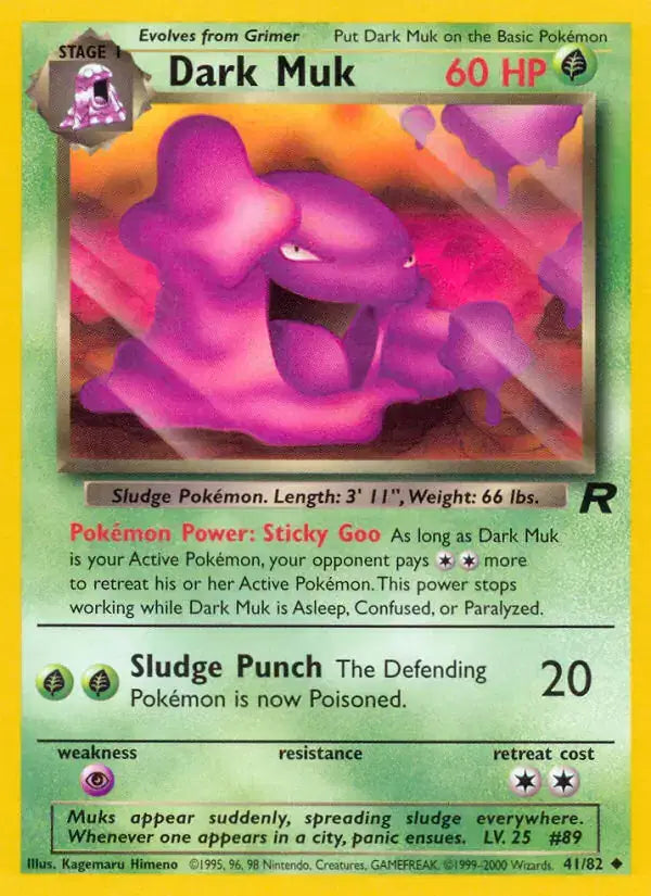 Dark Muk - 41/82 - Team Rocket