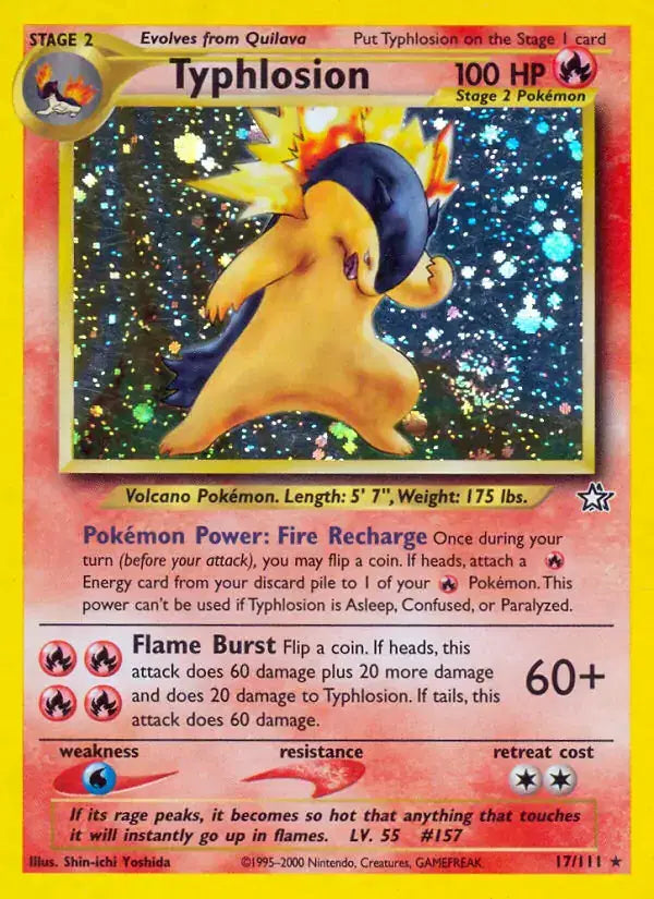 Typhlosion - 17/111 - Neo Genesis