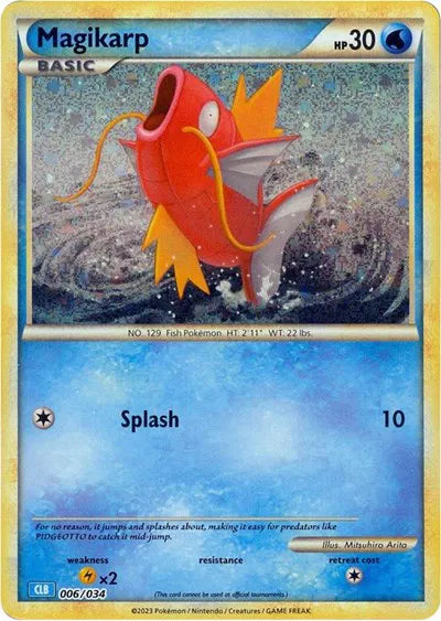 Magikarp - 006/034 - CLB - Trading Card Game Classic