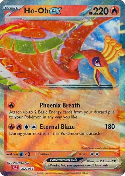 Ho-oh - 007/034 - CLC - Trading Card Game Classic