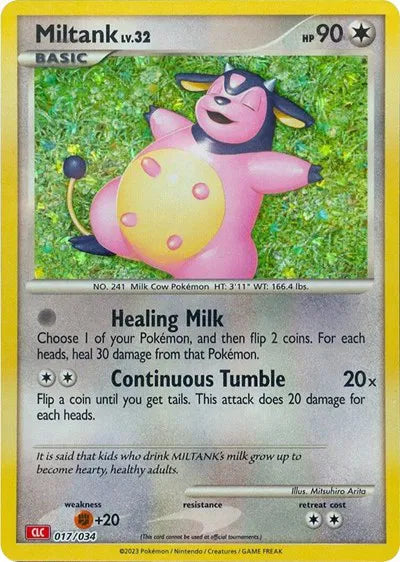 Miltank - 017/034 - CLC - Trading Card Game Classic
